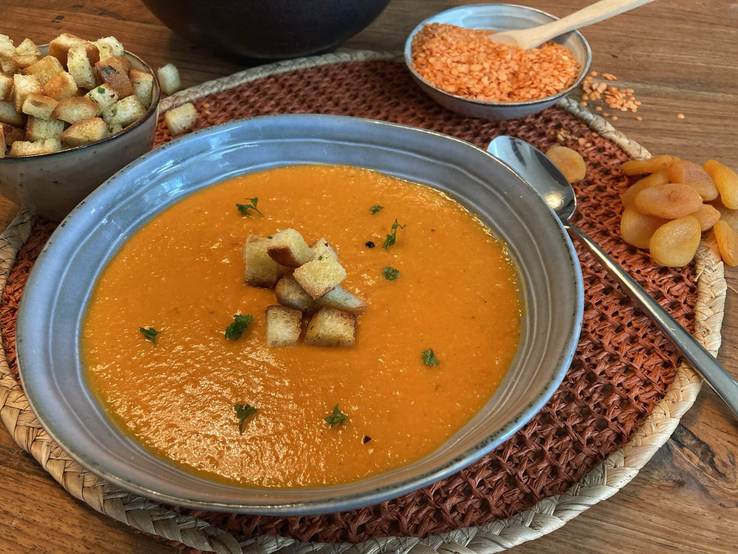 Linzensoep Met Abrikoos Vegan Donderdag Marianne Maakt